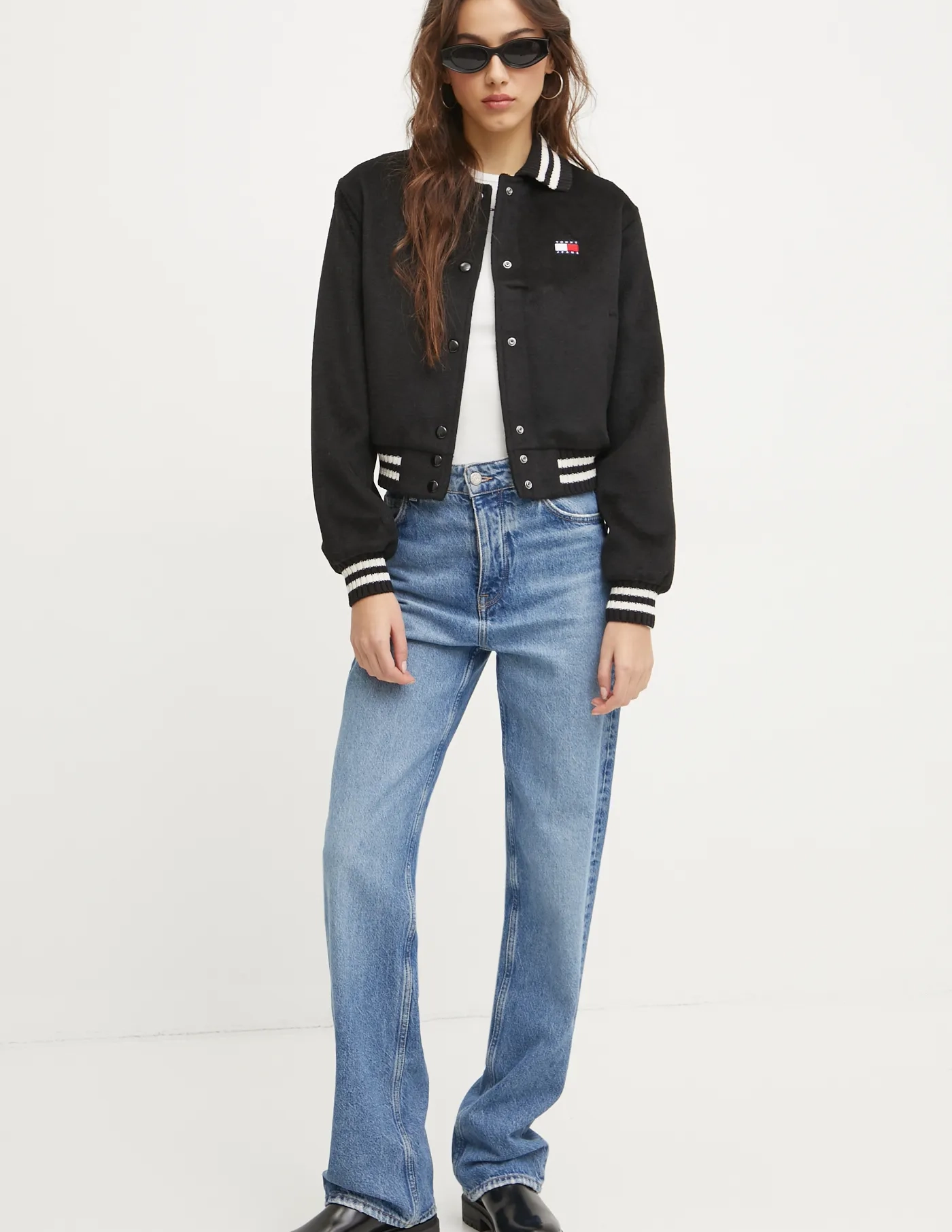 

Рубашка с длинным рукавом Tommy Jeans, белый
