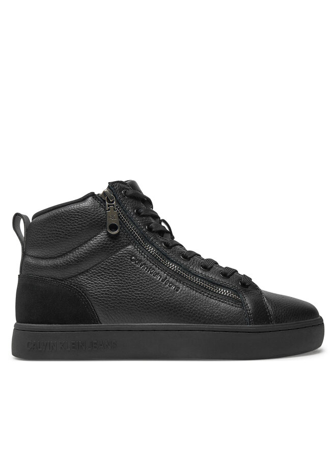 

Кроссовки Calvin Klein Jeans Classic Cupsole Zip Mid In YM0YM01156, черный