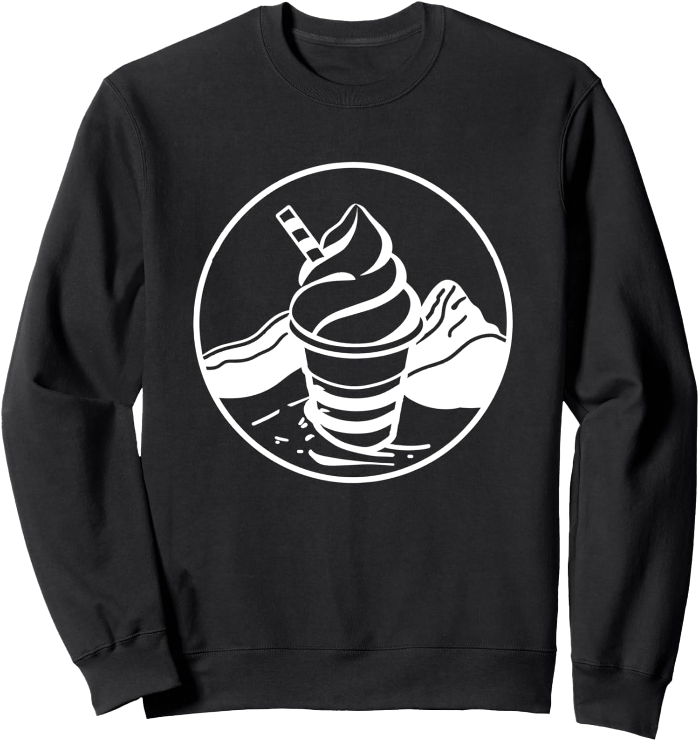 

Толстовка с принтом мороженого Ice Cream Graphic Shirts And Gifts, черный