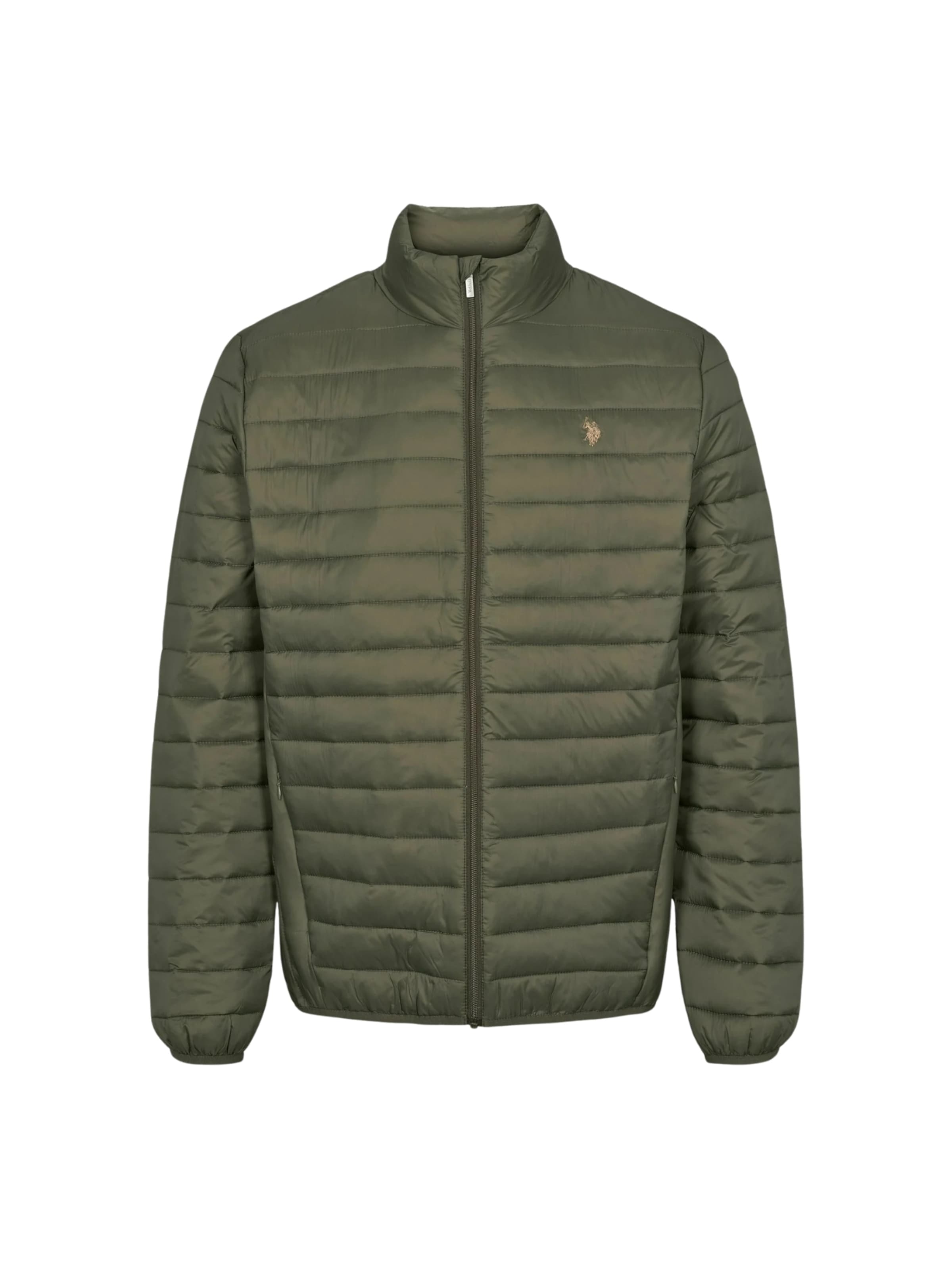 

U.S. POLO ASSN. Куртка межсезонная 'UMMatt' в темно-зеленом цвете