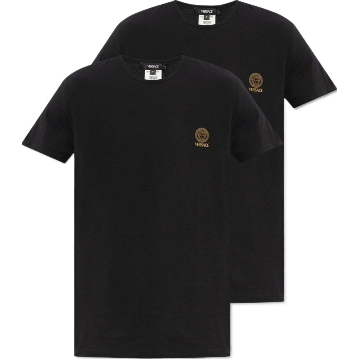 

2 футболка с круглым вырезом VERSACE, 2 Pack (Black)