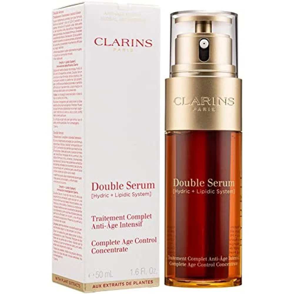Сыворотка Clarins — Интенсивный антивозрастной концентрат Double Serum [Hydric + Lipid System], 50 мл