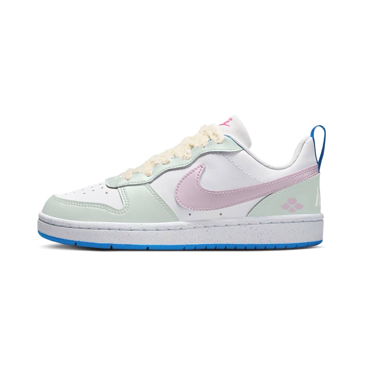 

Nike Детские кроссовки для скейтбординга Court Borough Starry Sleep, Moon Surge с нескользящим верхом, розовые, зеленые, подростковые