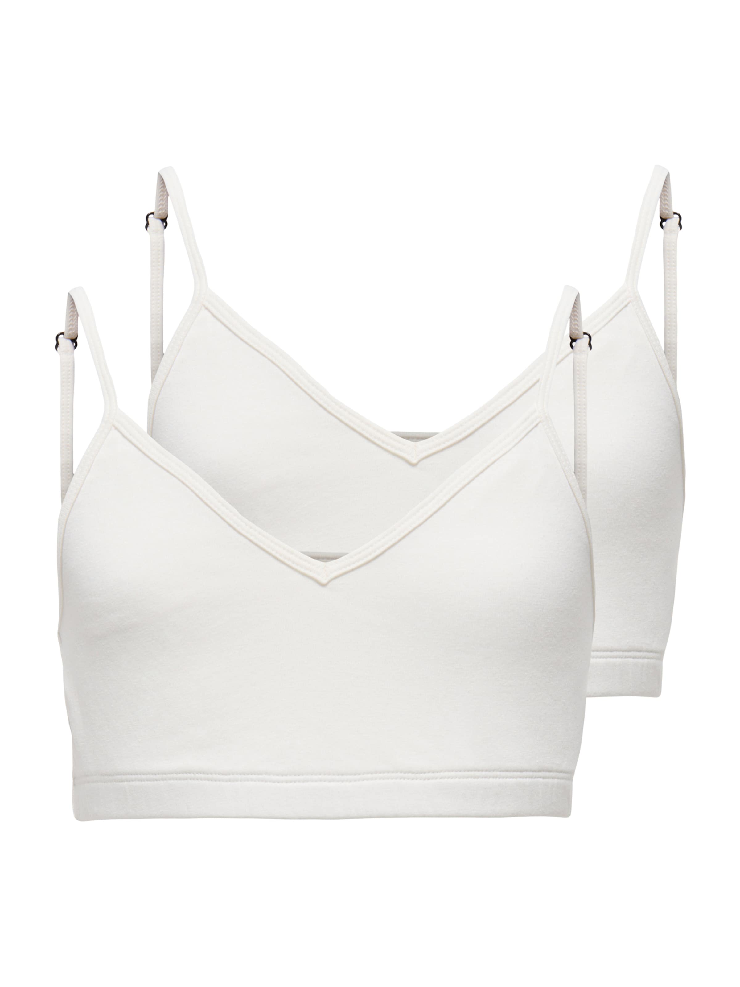 

ONLY GIRLS Бралетт 'KOGLOLA' белого цвета