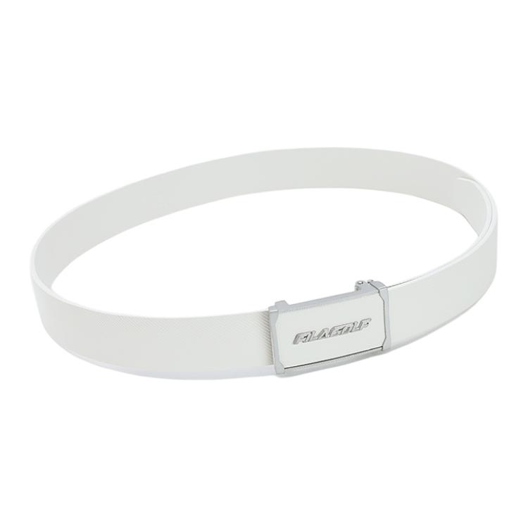 

FILA Мужской белый кожаный ремень 3.4 см, White