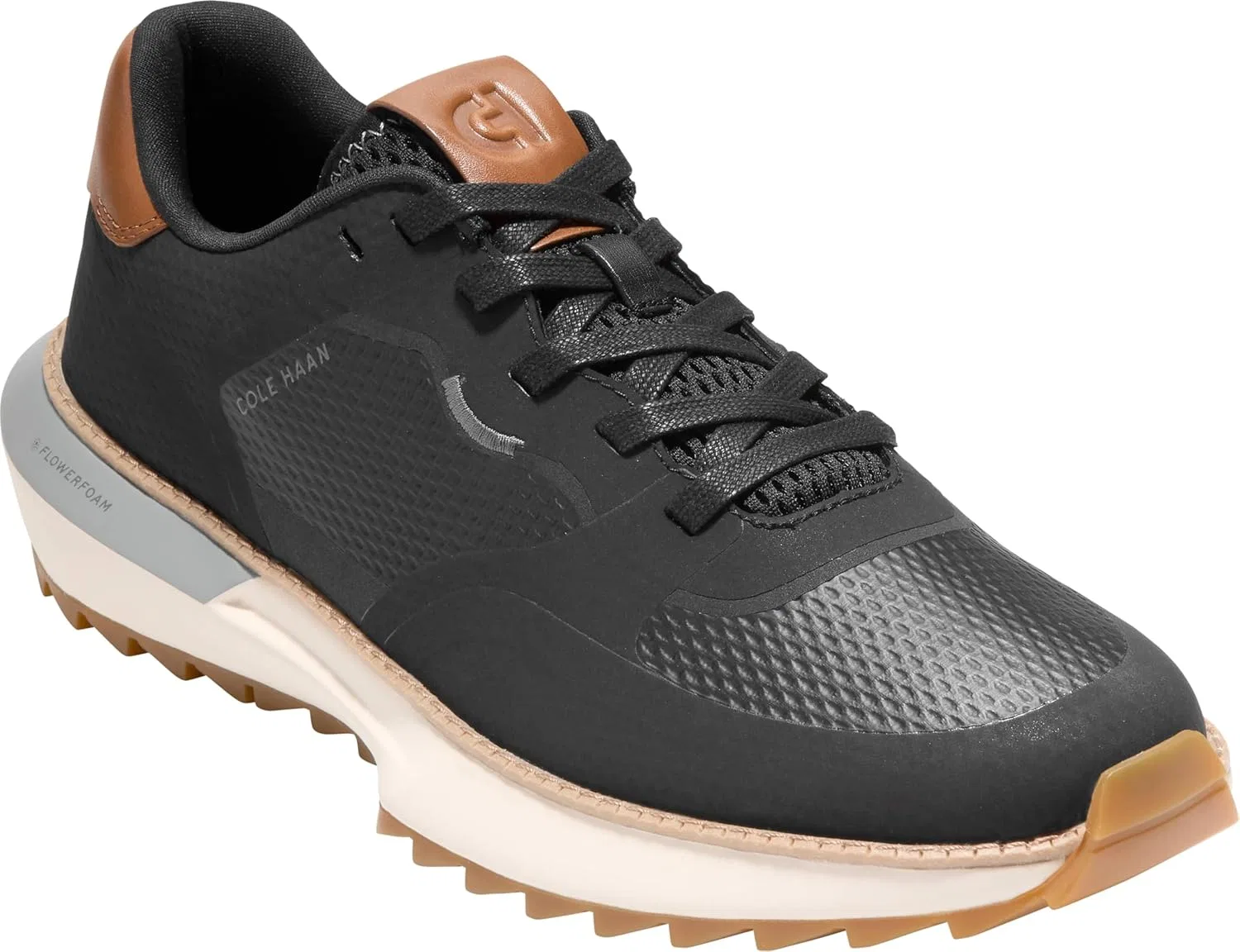 Мужские кроссовки Cole Haan Grandpro Ashland 2.0 для гольфа, Black New Caramel — фото 4