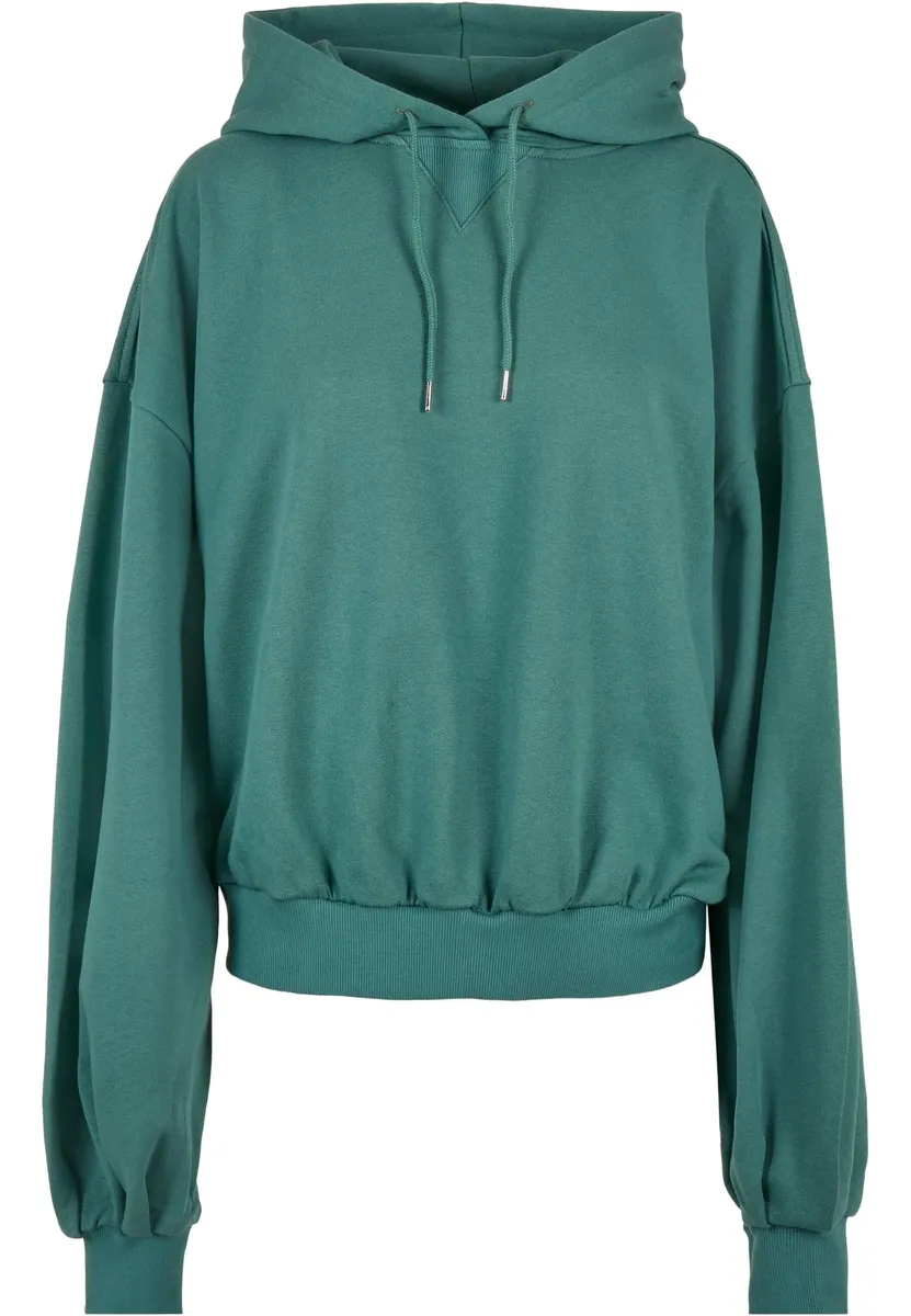 

Свитер с круглым вырезом URBAN CLASSICS " Urban Classics Women's Ladies Organic Oversized Terry Hoody", цвет Paleleaf