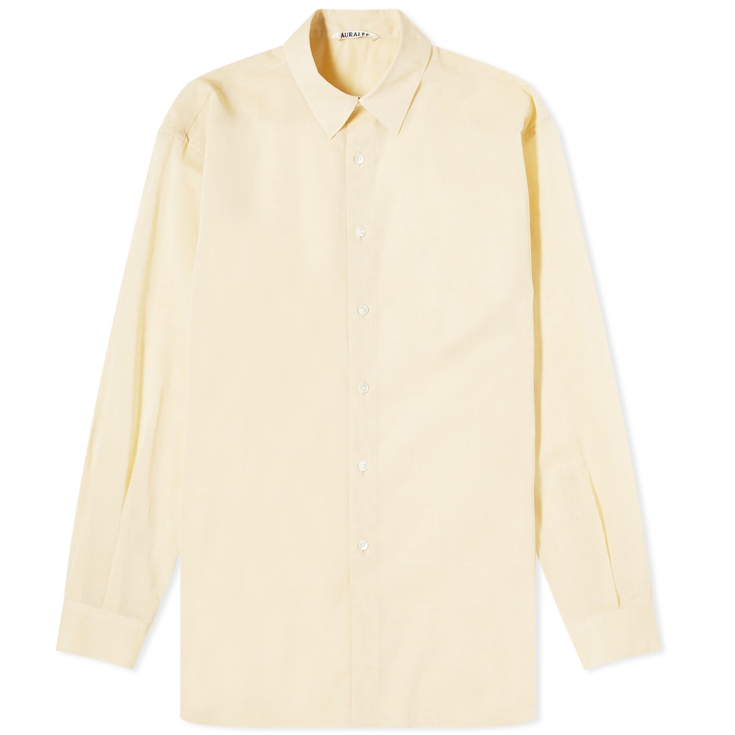 

Рубашка Auralee Finx Shirt, цвет Light Yellow Chambray