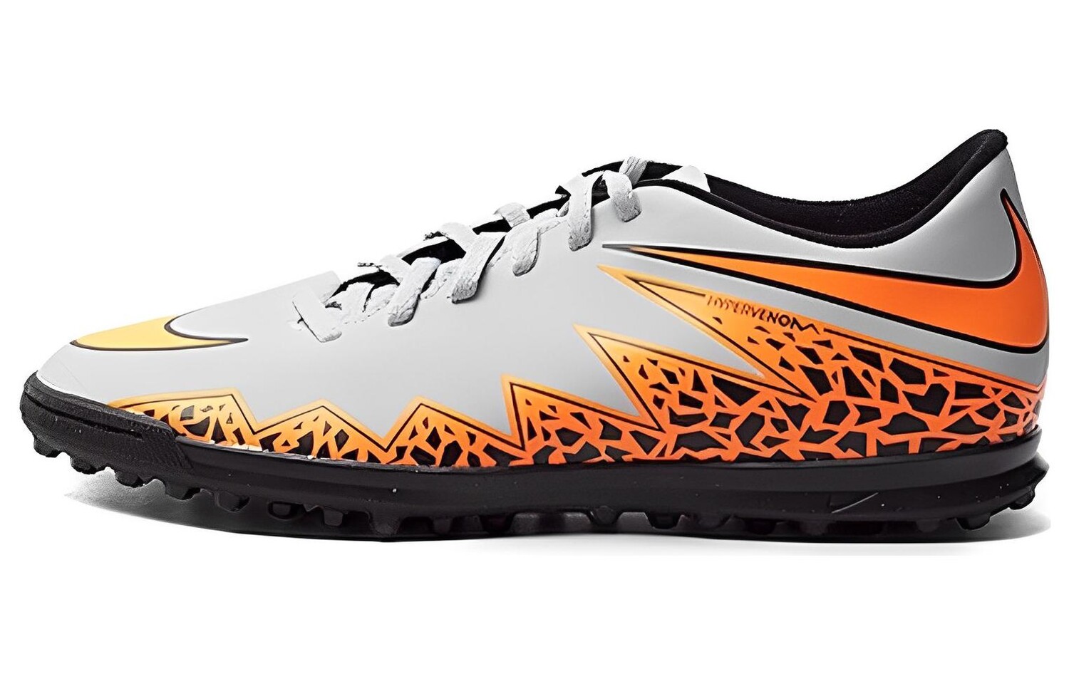 

Футбольные бутсы Hypervenom Phelon 2 мужские низкие серые/оранжевые/черные Nike