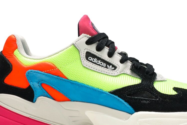 Кроссовки Adidas Originals Falcon Hi Res Women's, желтый/мультикор — фото 3