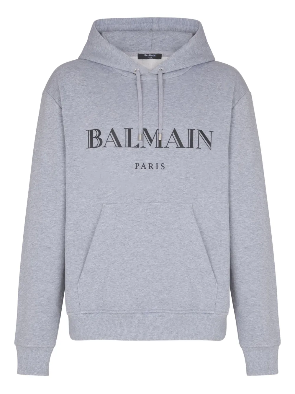 

Худи с логотипом BALMAIN, серый