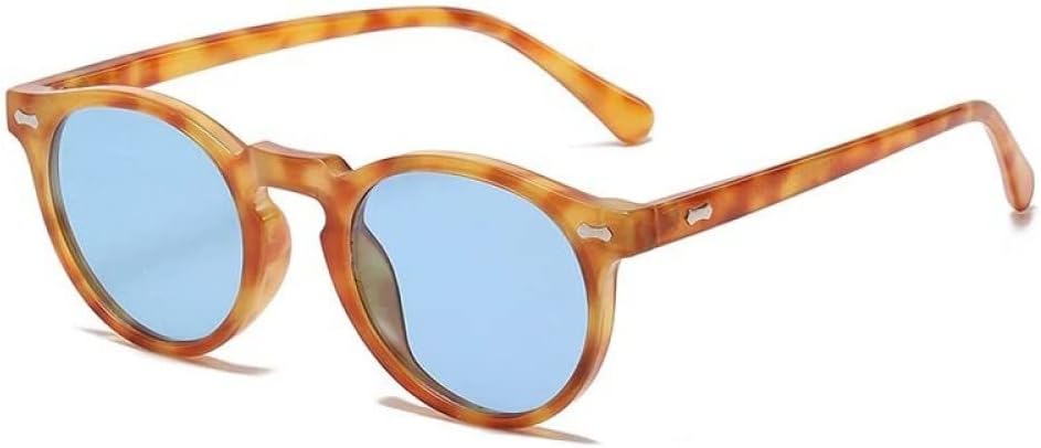 

Поляризованные солнцезащитные очки MUTYNE для женщин и мужчин, винтажные, с круглыми линзами, поликарбонатная оправа, очки для вождения, защита от УФ-излучения UV400, T02947 C04