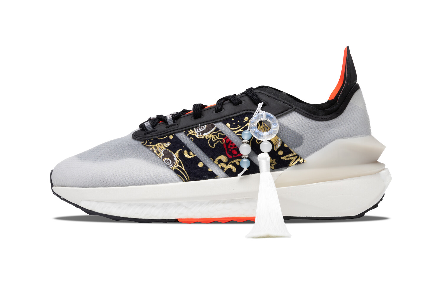 

Кроссовки Avryn Running Unisex Low-top Black/Grey/Orange Adidas