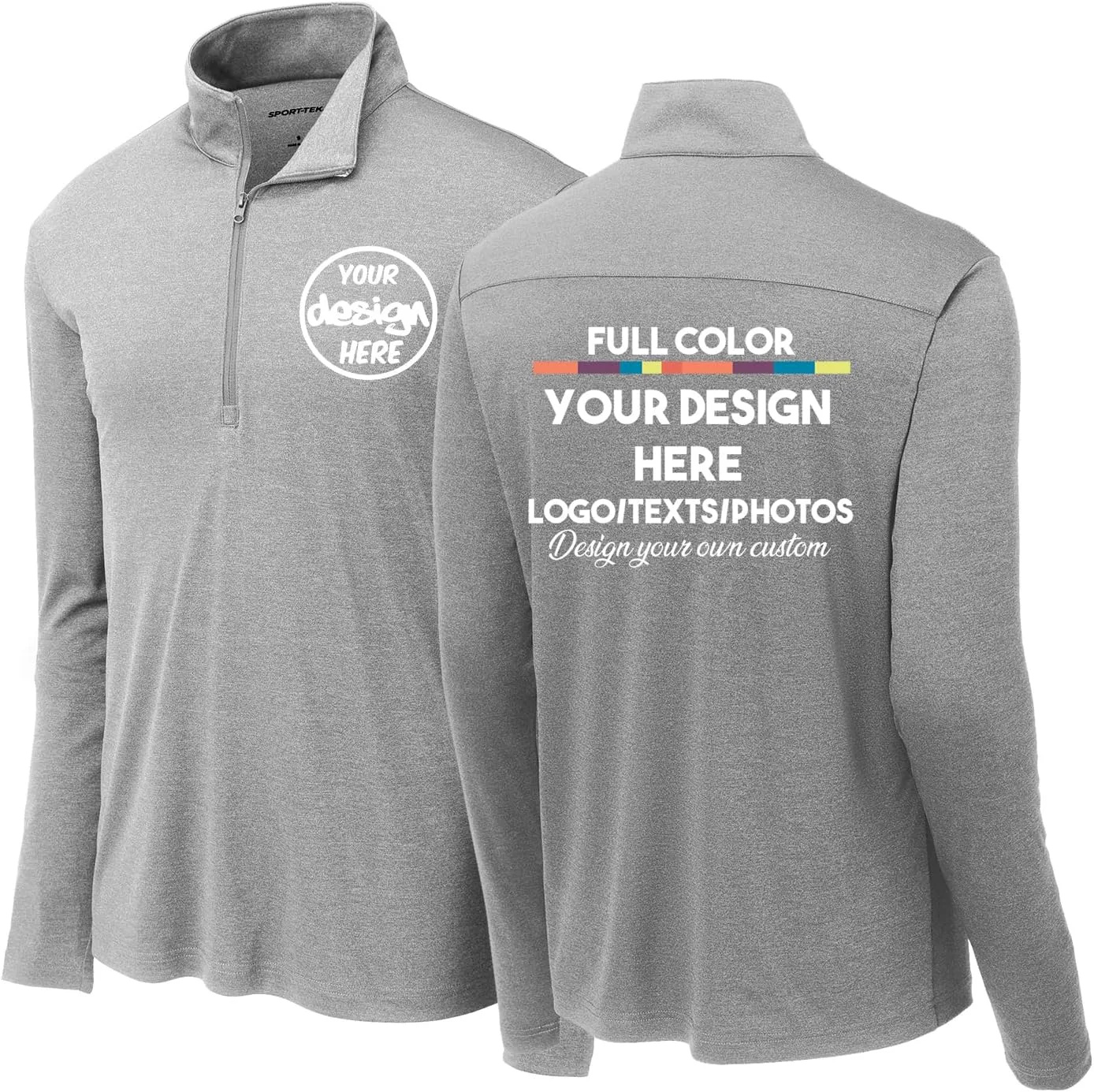 

INK STITCH мужская толстовка St469 с кастомной печатью спереди и сзади