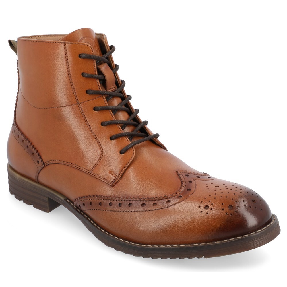 

Мужские ботинки Edison Wingtip Thomas & Vine, цвет cognac