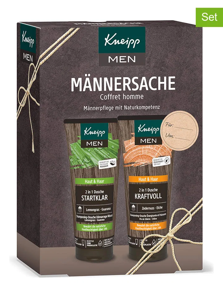 Набор для душа и шампуня Männersache Kneipp
