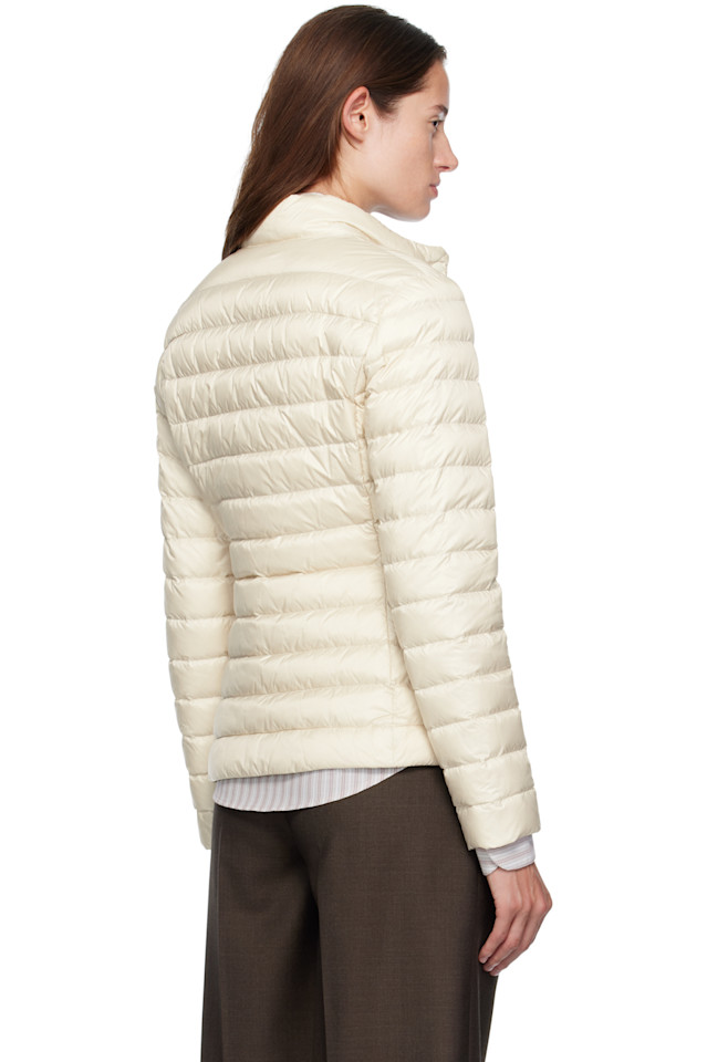 Пуховая куртка Игелле Moncler, бежевый — фото 3