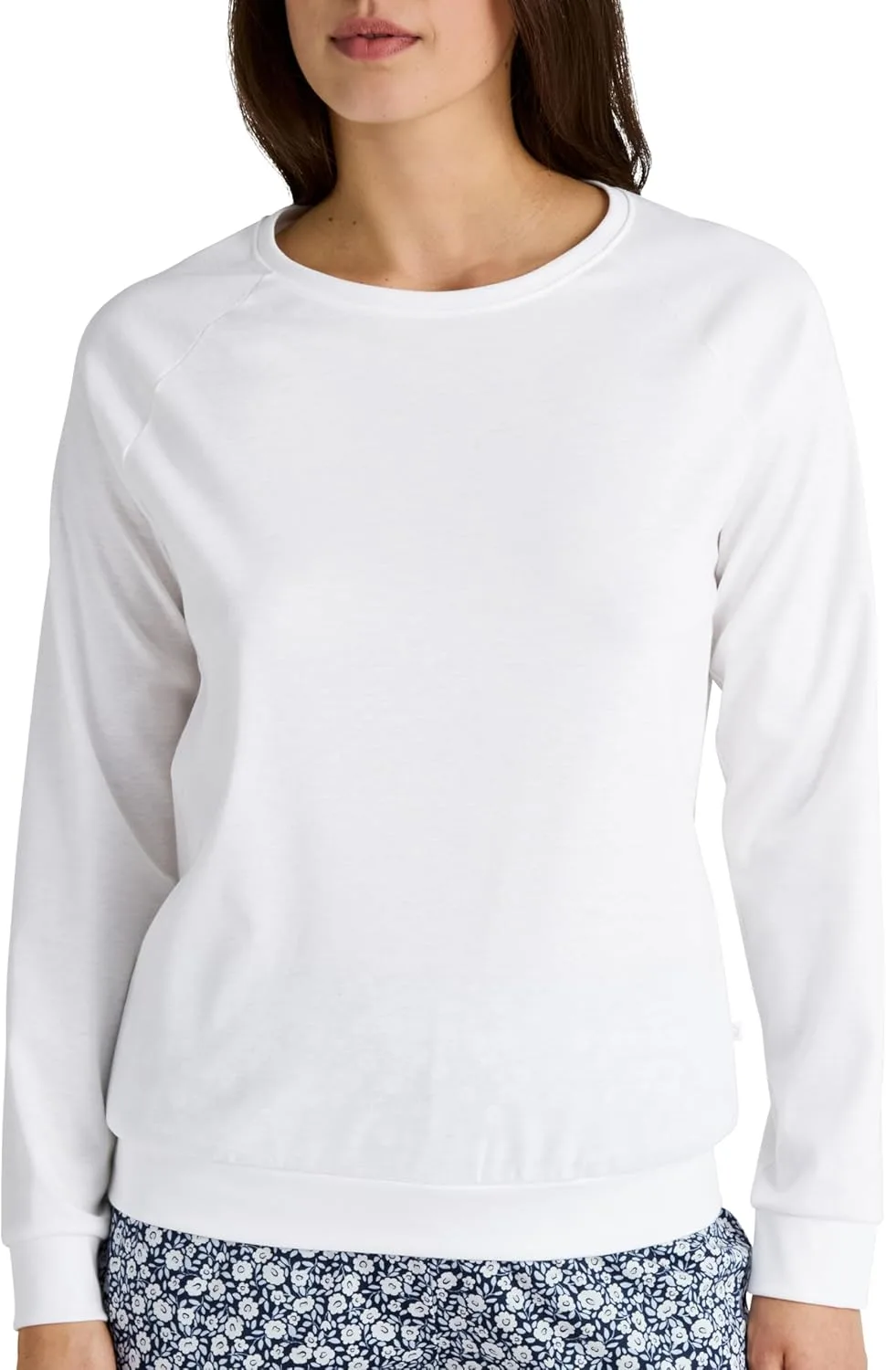 

CALIDA Favourites Женская рубашка с длинным рукавом, из хлопка, с мягкими манжетами