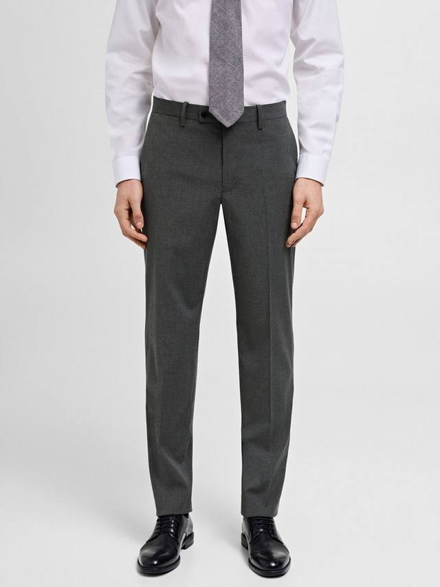 

Брюки Monaco Slim Fit Mango, Grey