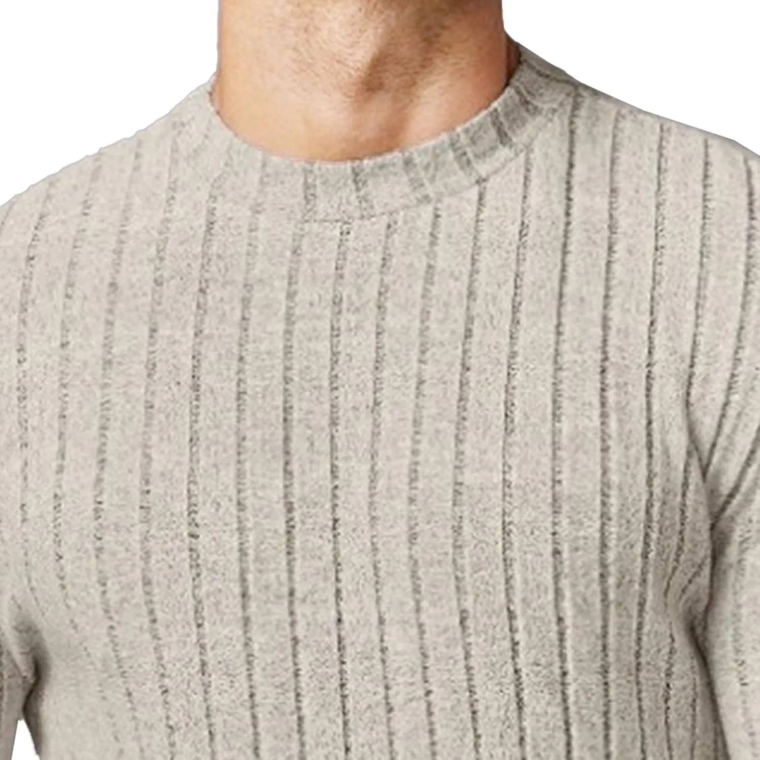 Мужской легкий свитер с длинным рукавом Slim Fit — фото 2