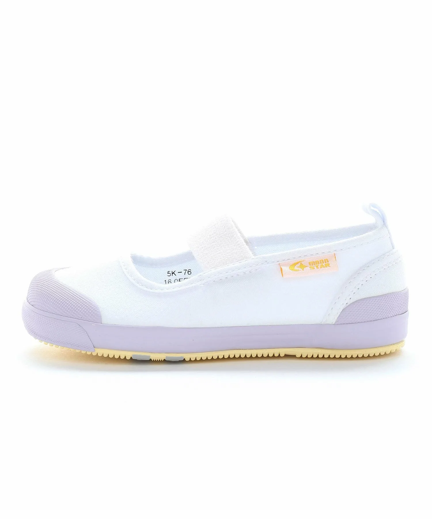 Домашние тапочки MoonStar CR ST11 3E лавандового цвета с широким подъемом Carrot, Lavender — фото 4