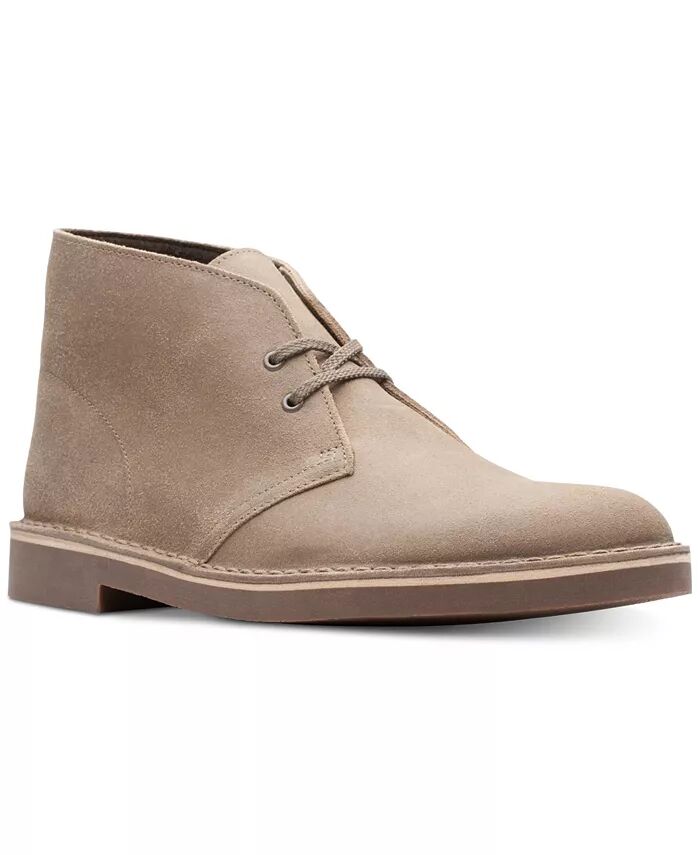 

Мужские ботинки Bushacre 2 Chukka Clarks, коричневый/бежевый