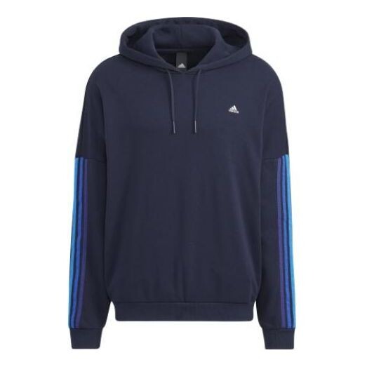 

Толстовка Men's adidas Contrasting Colors Stripe Sports Ink Blue, мультиколор
