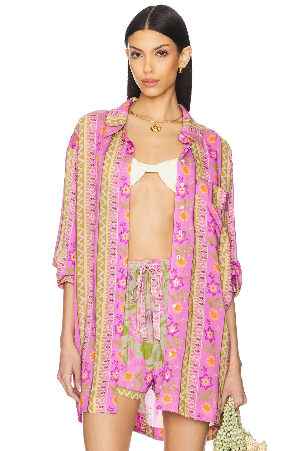 

Рубашка Goldie Spell, desert rose
