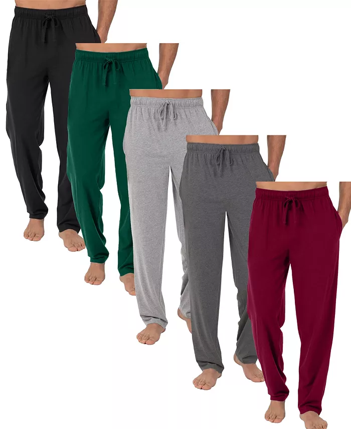 

Мужские классические домашние брюки Modern Fit, 5 пар Galaxy By Harvic, мультиколор
