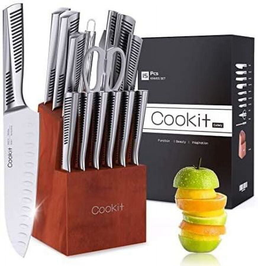 

Набор кухонных ножей Cookit, 15 предметов