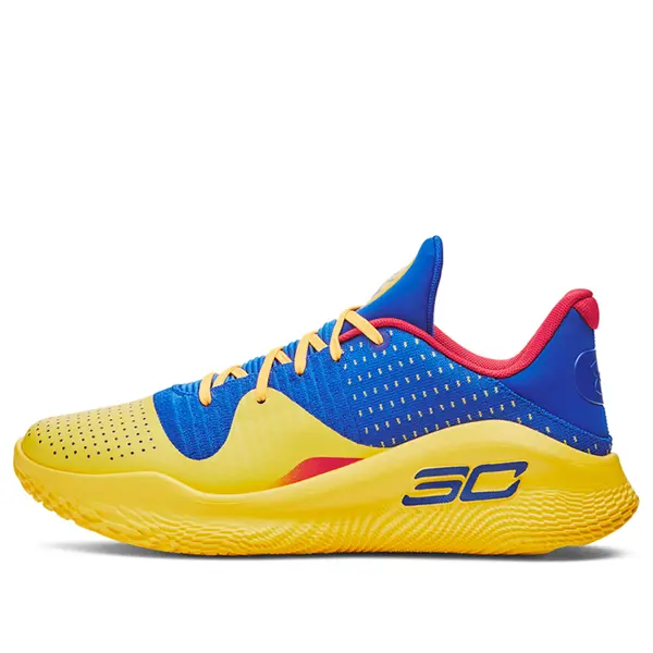 

Кроссовки curry brand curry 4 low flotro 'curry jam' Under Armour, желтый