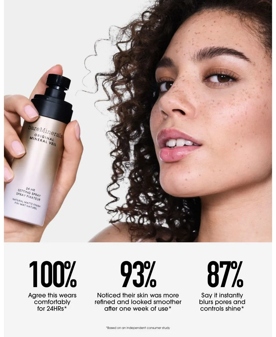 BareMinerals Оригинальный минеральный фиксирующий спрей для макияжа, 3,4 унции — фото 4
