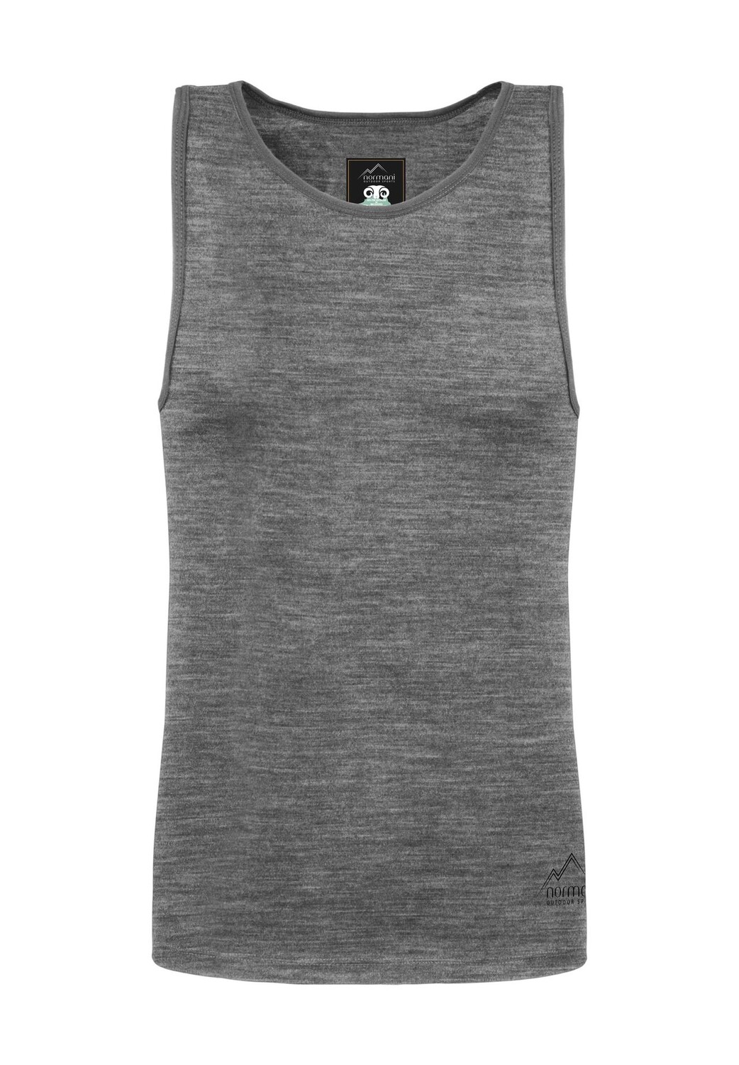 

Мужская майка из шерсти мериноса Алис-Спрингс normani, серый