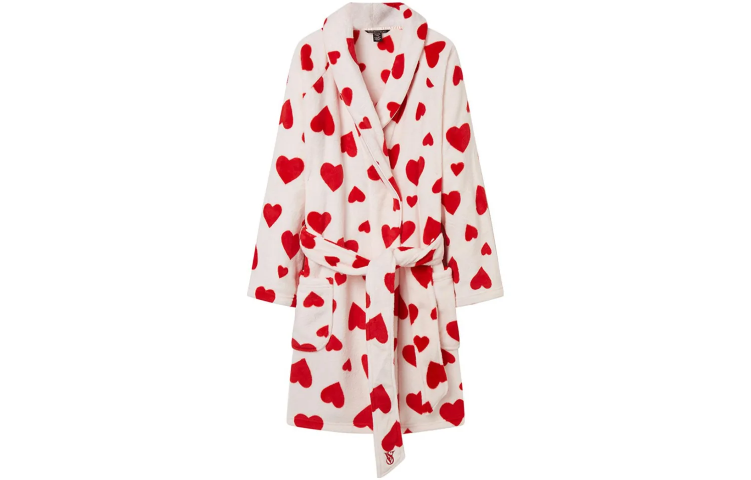 Женский халат для сна Victoria's Secret, White Heart Print