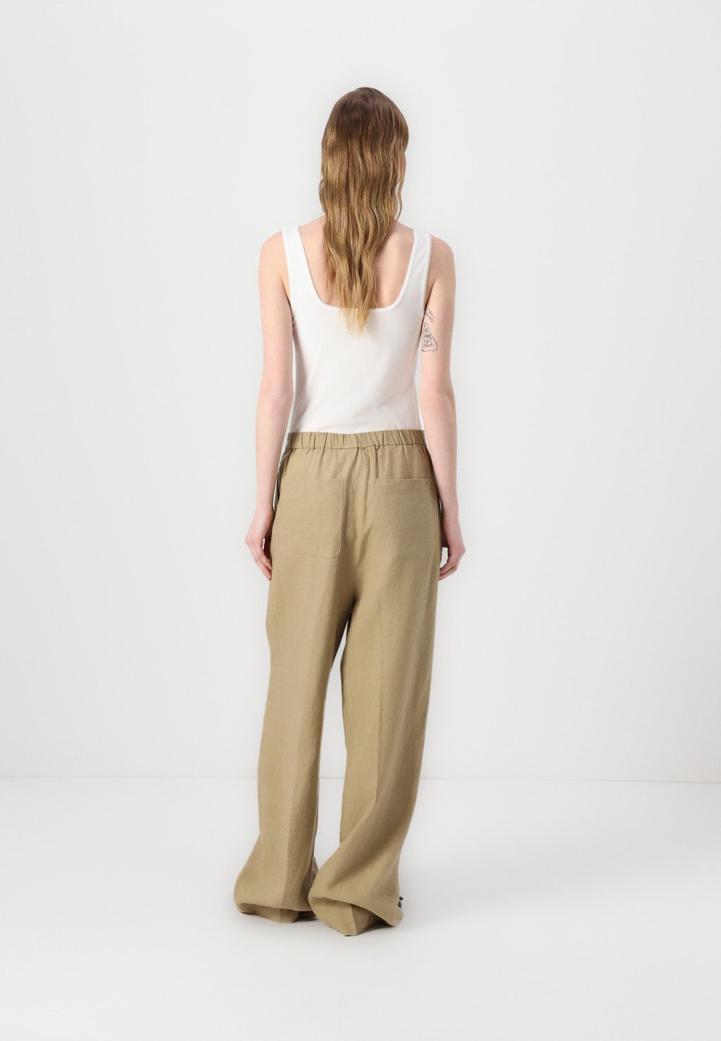Брюки TAILORED STRAIGHT PANT Tommy Hilfiger, коричневый — фото 3