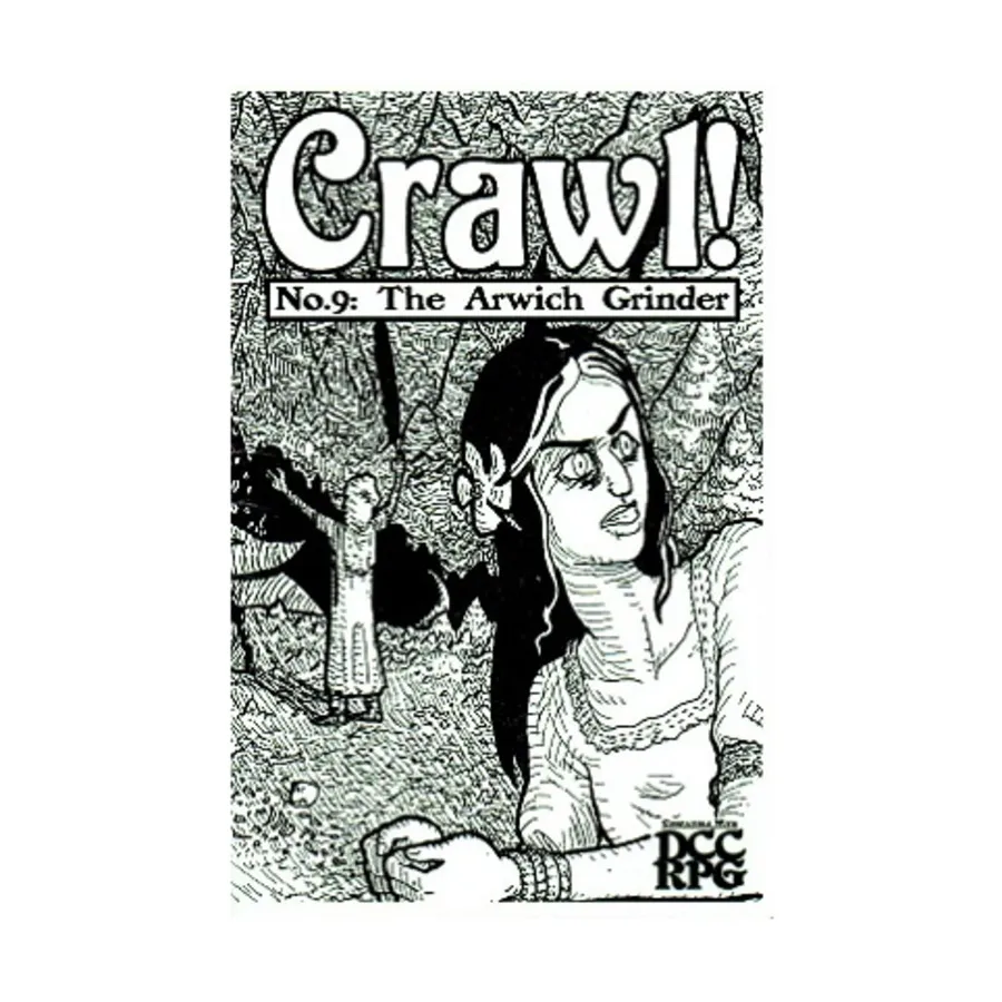 

Журнал #9 "The Arwich Grinder", Crawl! Fanzine (DCC RPG)