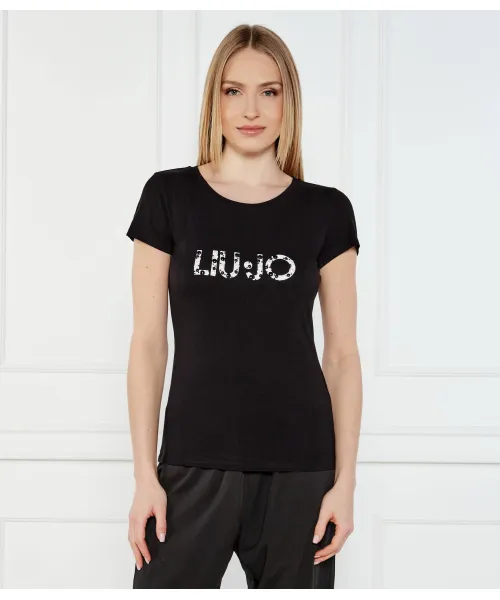 

Футболка Slim fit Liu Jo Beachwear, черный