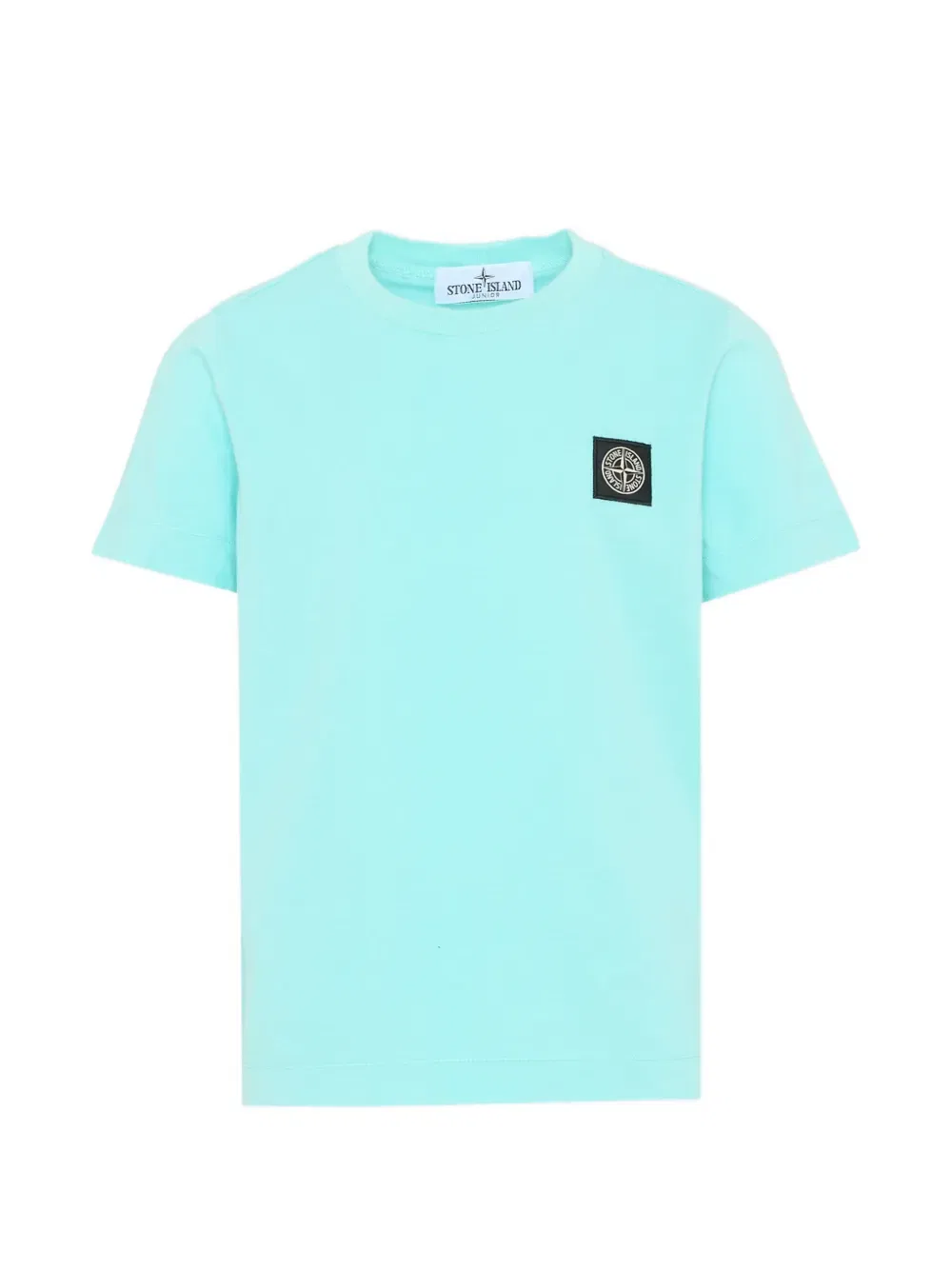 Футболка с коротким рукавом и изображением компаса Stone Island Junior, синий