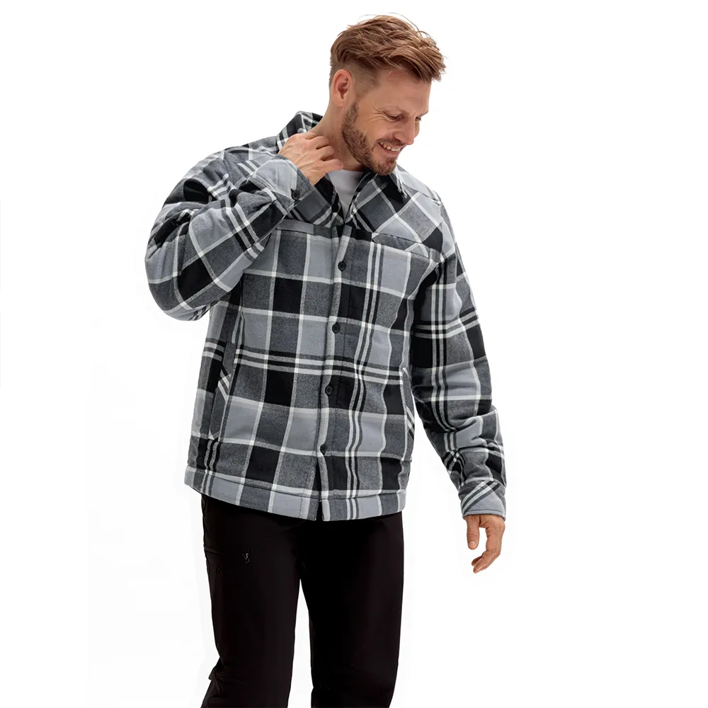 

Рубашка с длинным рукавом Maier Sports Camquadri, серый