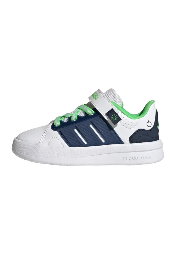 Кроссовки детские Adidas Sportswear Lightorama, бело-сине-зеленые