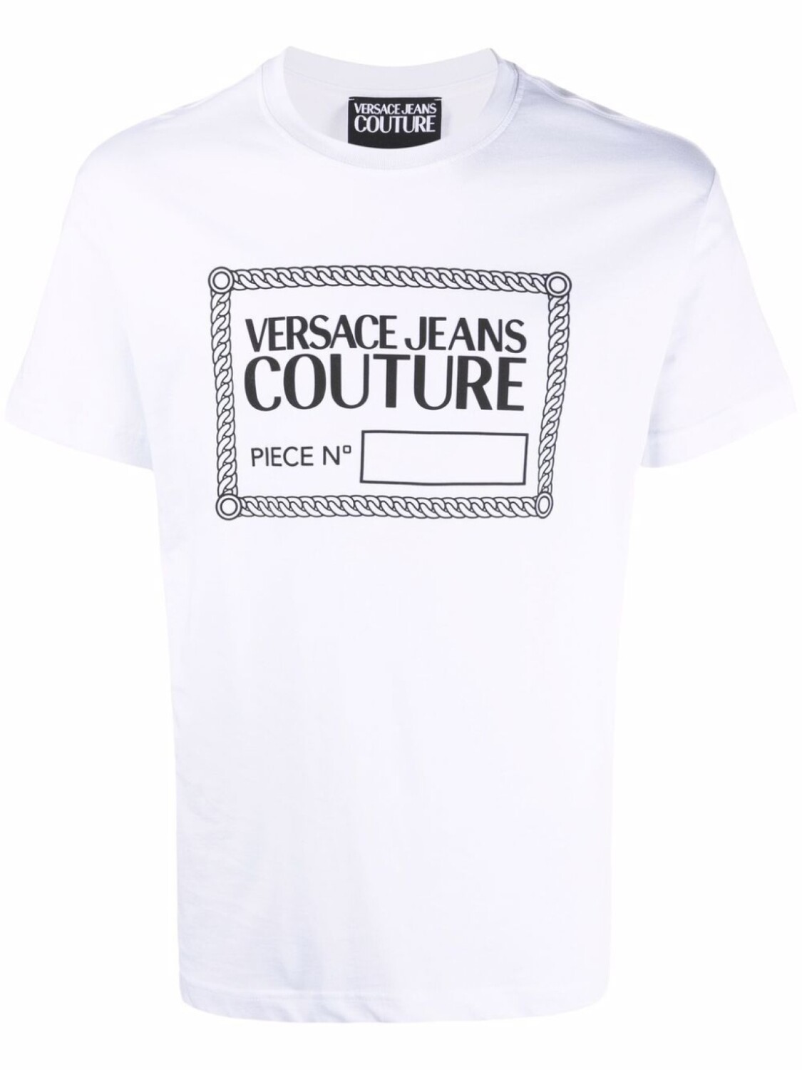 

Футболка с логотипом Versace Jeans Couture, белый