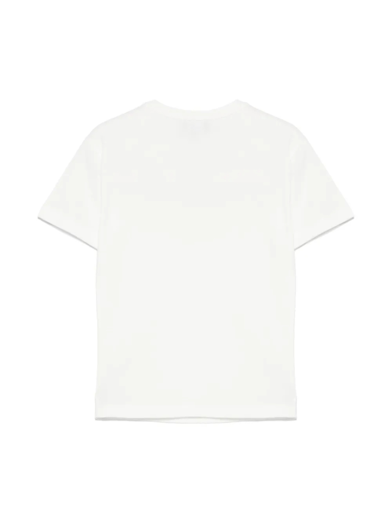 Emporio Armani Kids футболка с цветочной вышивкой, белый — фото 2