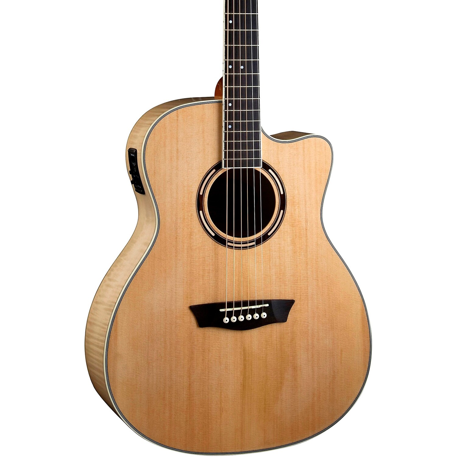 

Акустически-электрическая гитара Washburn AG40CE Apprentice Series Grand Auditorium Cutaway Natural