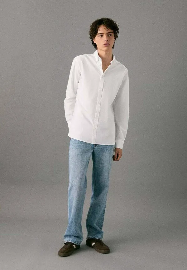 Подростковая рубашка Mango Kids, Off-White