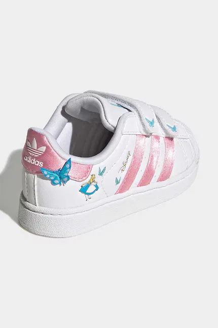 Кроссовки детские Disney Superstar II Adidas Originals, белый — фото 3