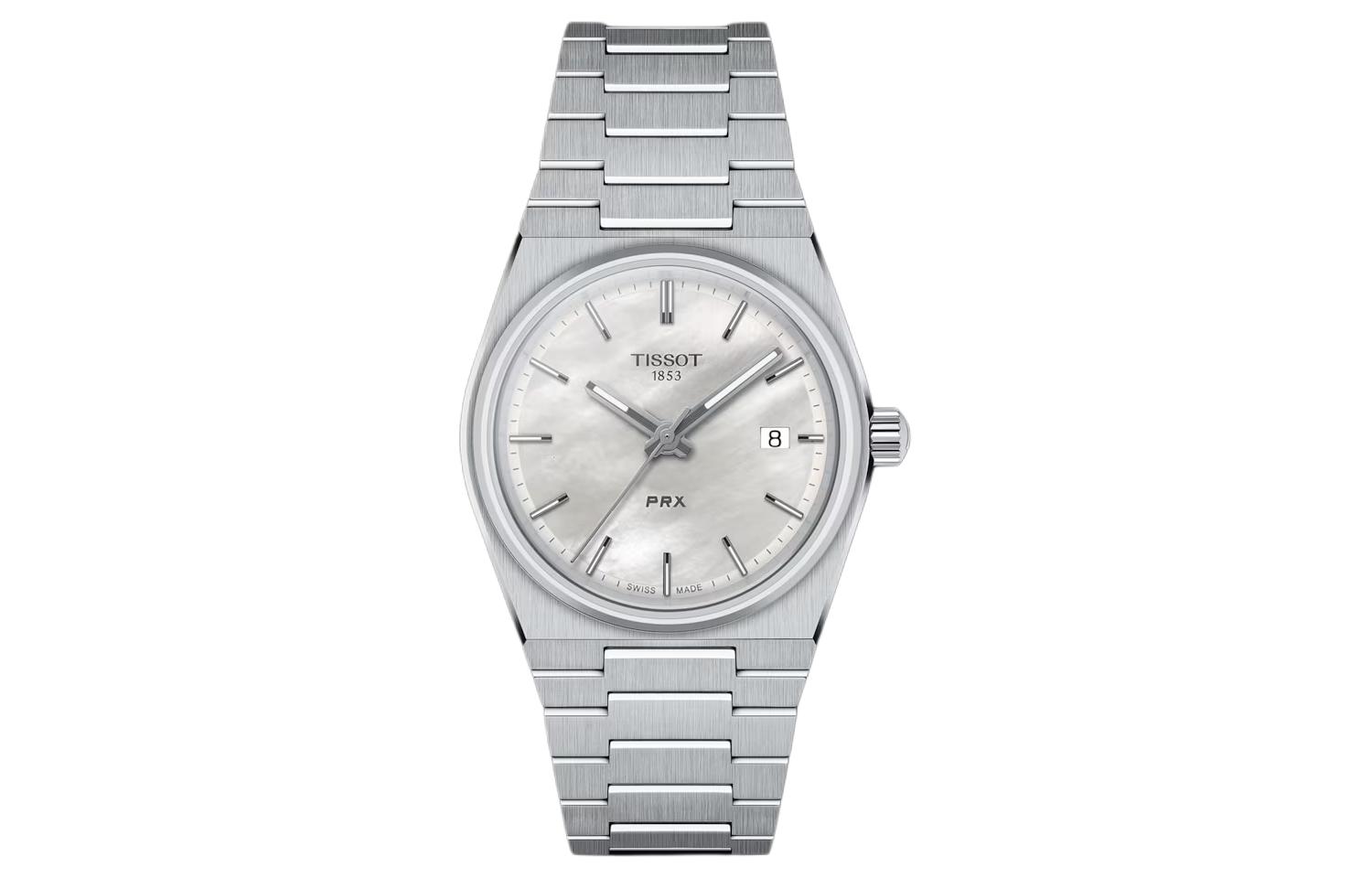 

TISSOT Часы Women's PRX Super Player Series Watch, Mother-of-Pearl Color Watch Dial