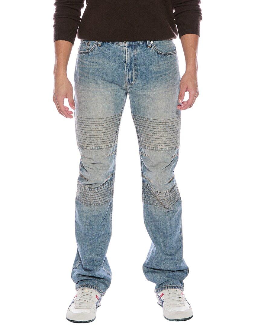 

Тонированные рабочие джинсы Helmut Lang Mid Moto, синий