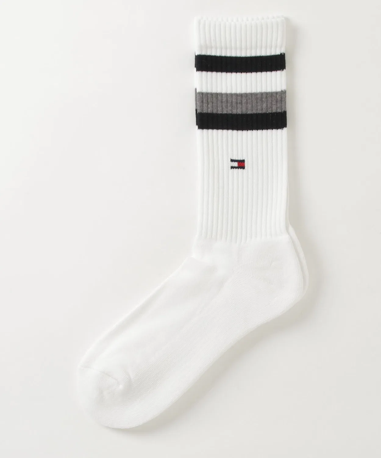 Носки Tommy Hilfiger линия Rib, хлопок, черный