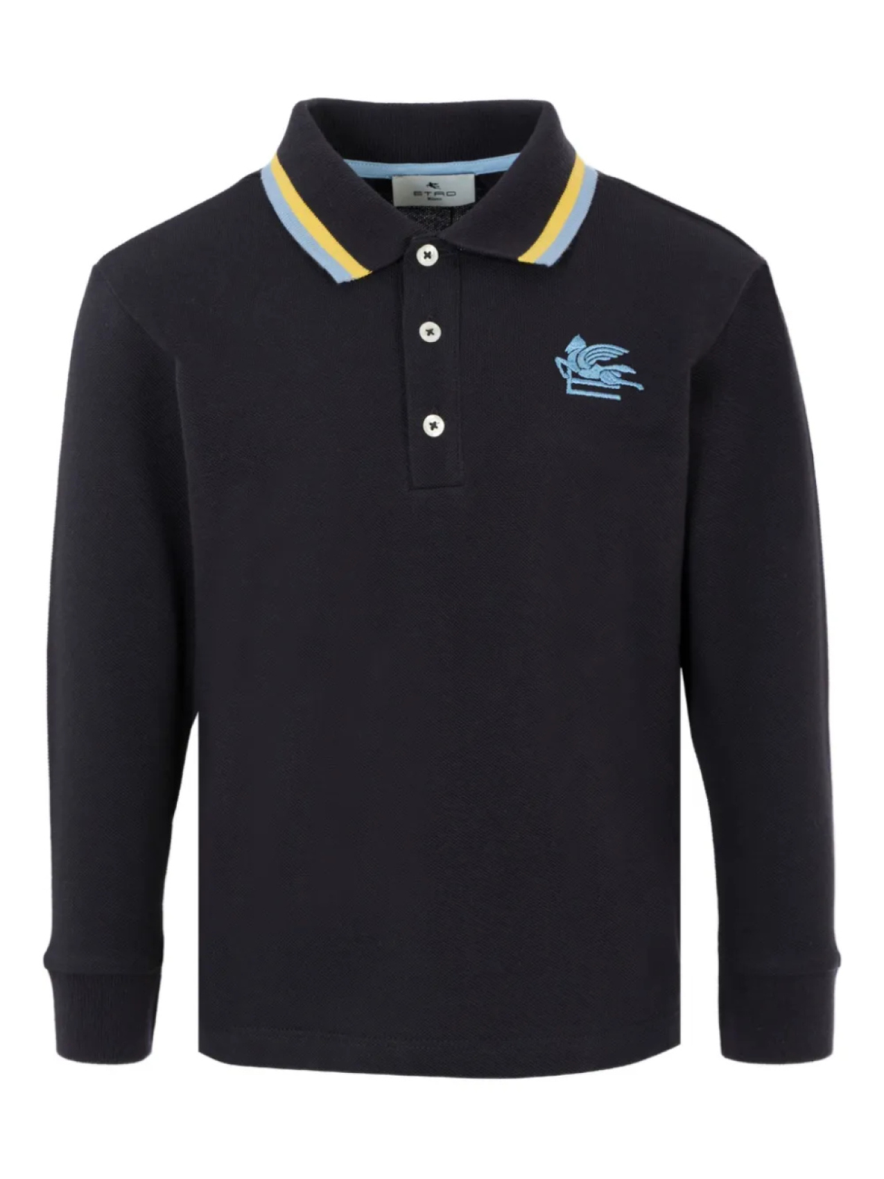 

Рубашка поло с длинными рукавами ETRO KIDS, синий