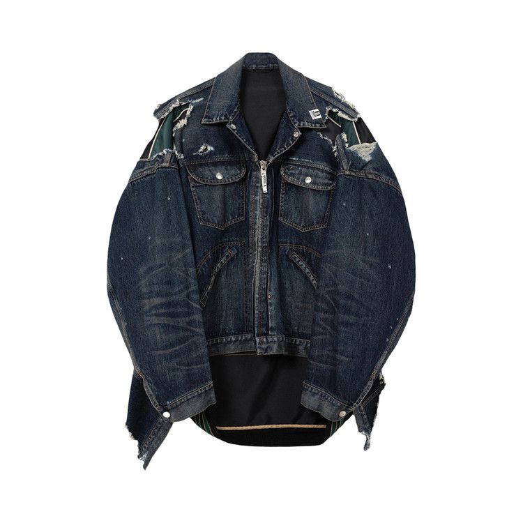 

Куртка Maison Mihara Yasuhiro Double Layered Denim Jacket, Indigo